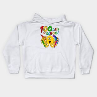 100 Days Of School Octopus Kindergarten 2022 Kids Hoodie